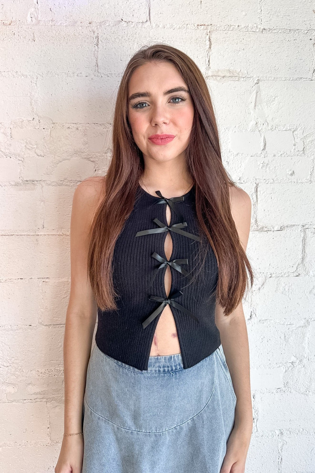 Girly Girl Bow Top, Tops, Adeline, Adeline, dallas boutique, dallas texas, texas boutique, women's boutique dallas, adeline boutique, dallas boutique, trendy boutique, affordable boutique