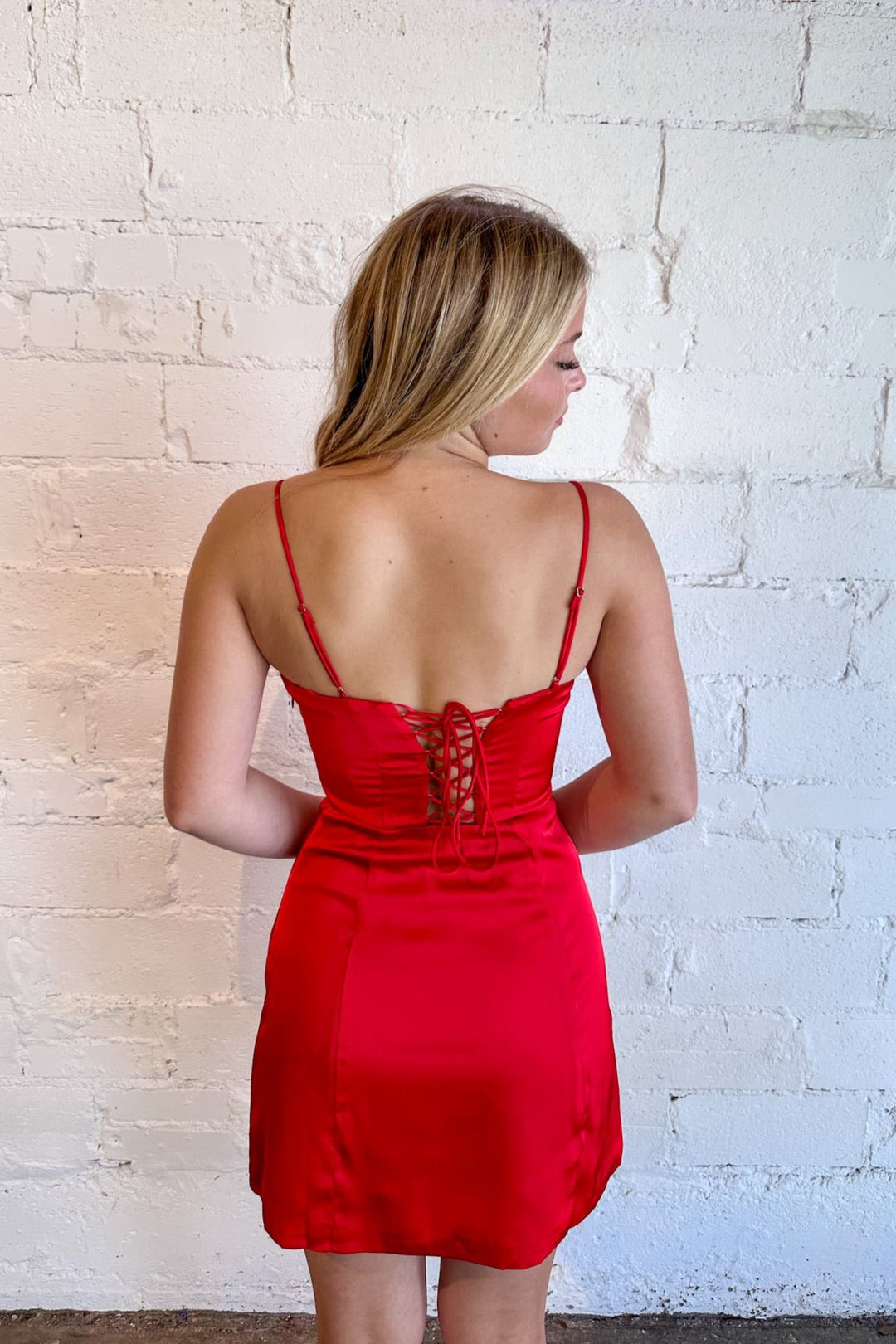 Red Dress, Dress, Mini Dress, Homecoming Dress, Formal Dress, Boutique Dress, Dallas Boutique, Boutique Shopping, Boutique Clothing 