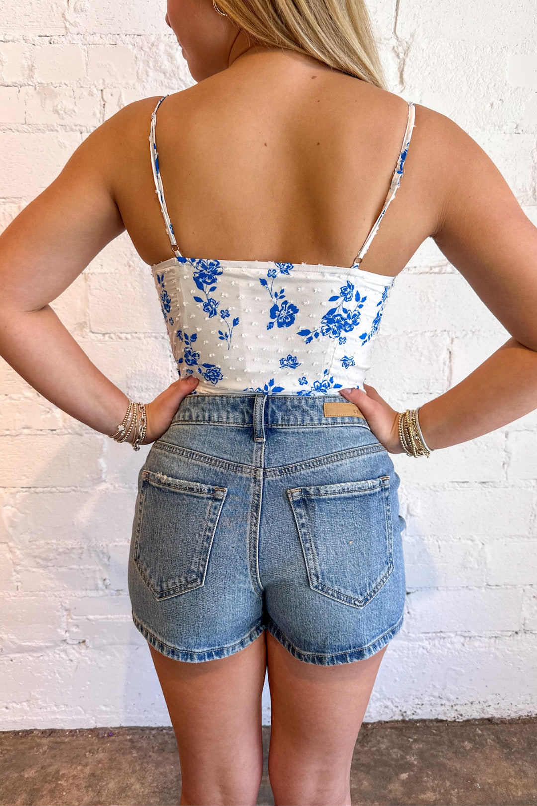 Crossroads Mini Skort, Denim skirt, Adeline Boutique, Dallas Boutique, Mini Skirt, Bottoms, Spring Skirt 