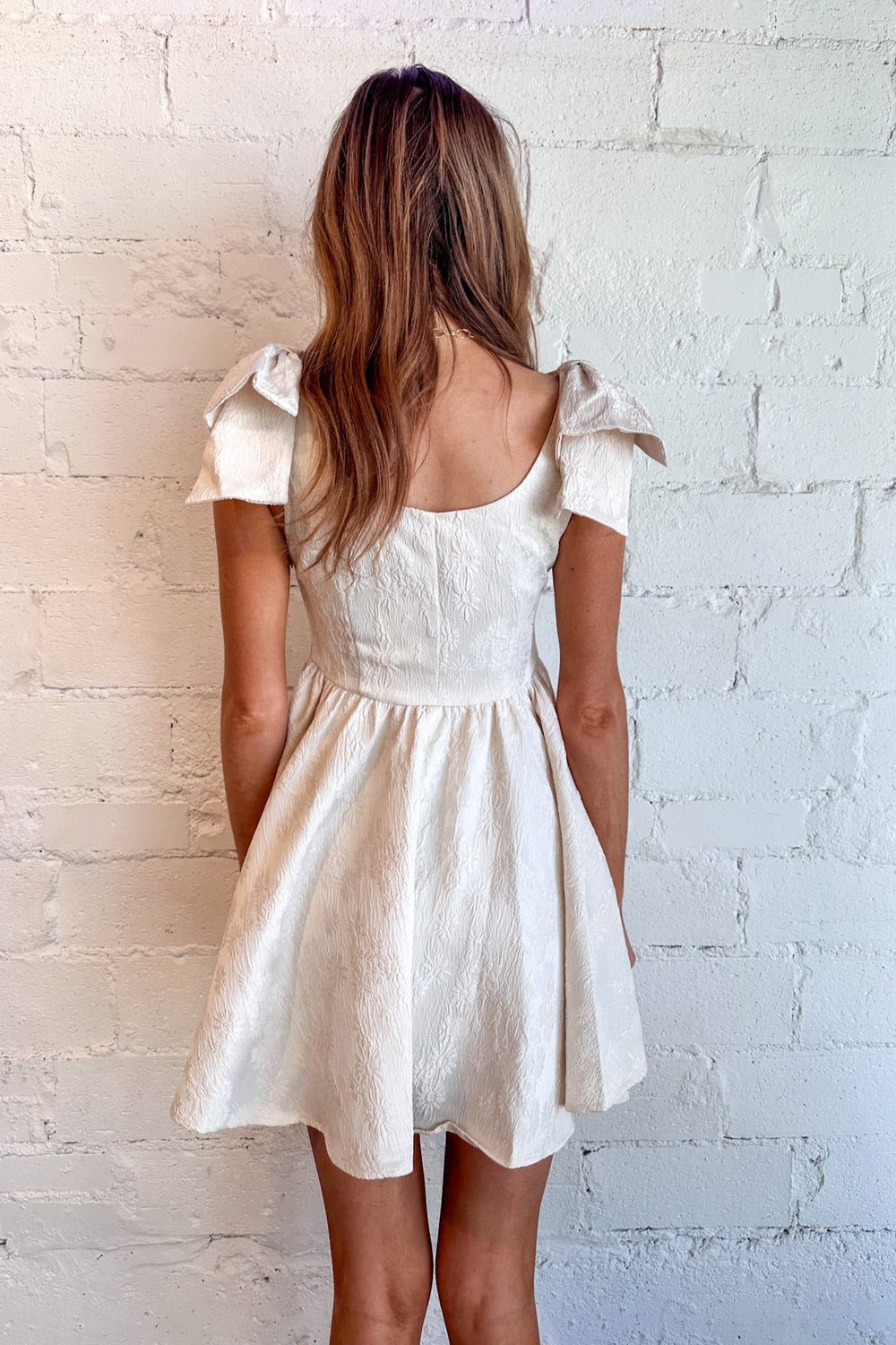 Cute & Girly Flare Mini Dress, Mini Dress, Flare Mini Dress, Flare Dress, Formal Dress, Dress With Bow, Dallas Boutique Dress, Dresses, Boutique Shopping 