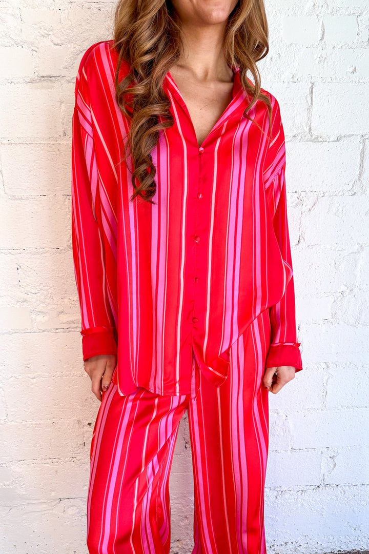 Dreamy Days Pajama Set, Pajamas, Christmas Pajamas, Loungewear, Adeline Boutique 