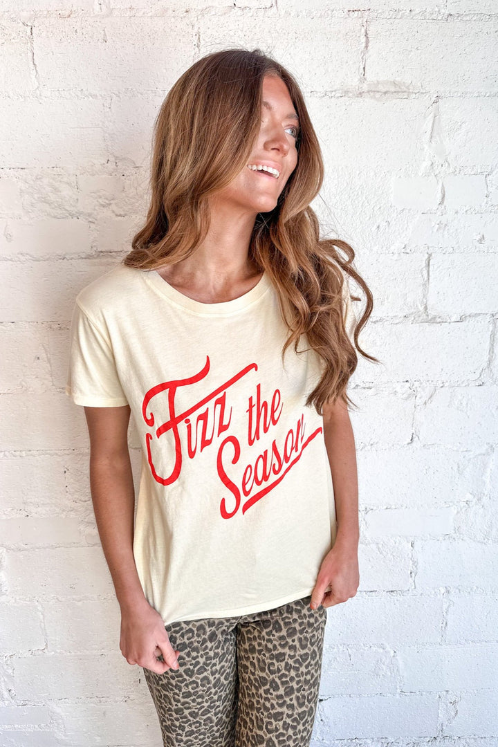 FizzThe Season Project Social Graphic Tee, Graphic Tee, Graphics, Holiday Shirt, Adeline Boutique 