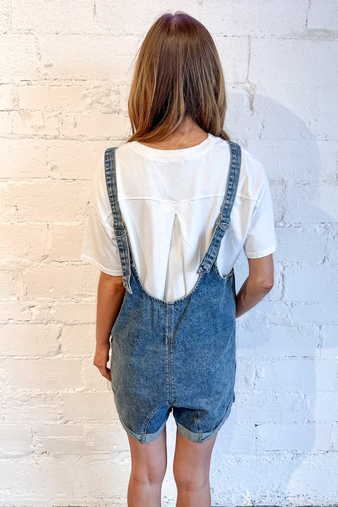 Free People High Roller Shortfall, Denim, Romper, Adeline Boutique, Overalls, Dallas Boutique 