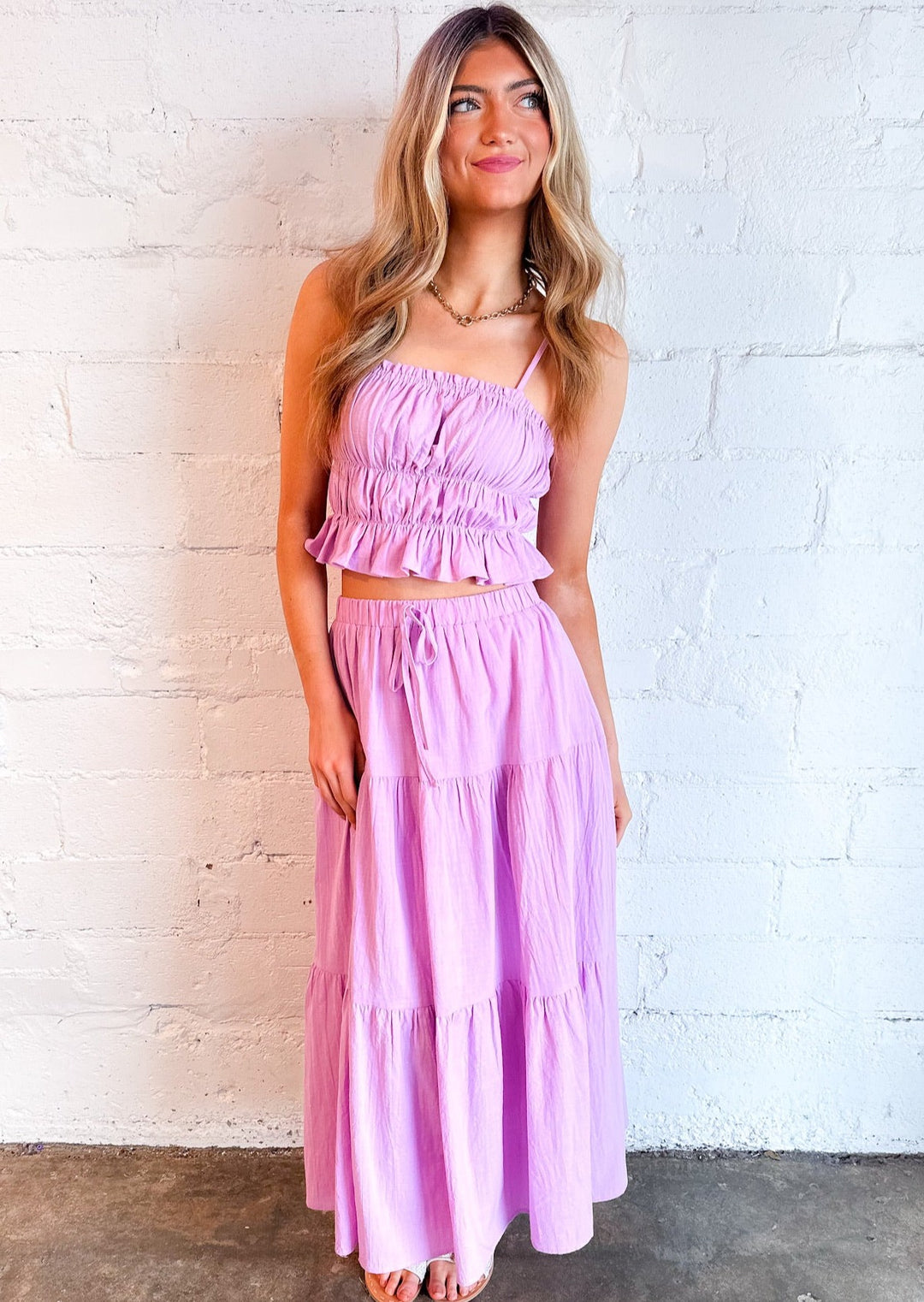 Vivian Tiered Maxi Skirt, Skirts, Adeline, Adeline, dallas boutique, dallas texas, texas boutique, women's boutique dallas, adeline boutique, dallas boutique, trendy boutique, affordable boutique