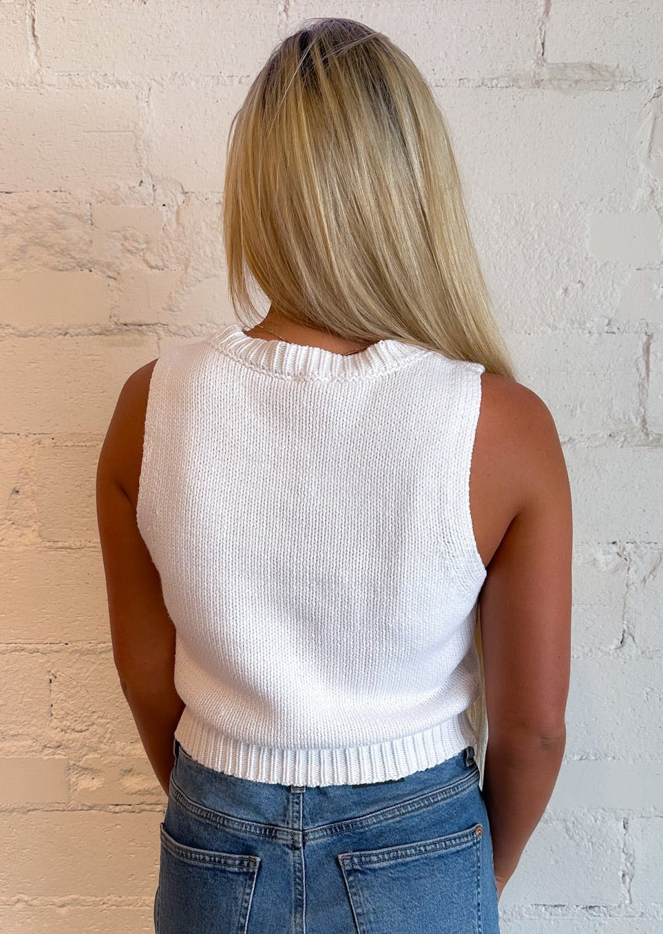 USA Knit Tank Top, Tops, Adeline, Adeline, dallas boutique, dallas texas, texas boutique, women's boutique dallas, adeline boutique, dallas boutique, trendy boutique, affordable boutique