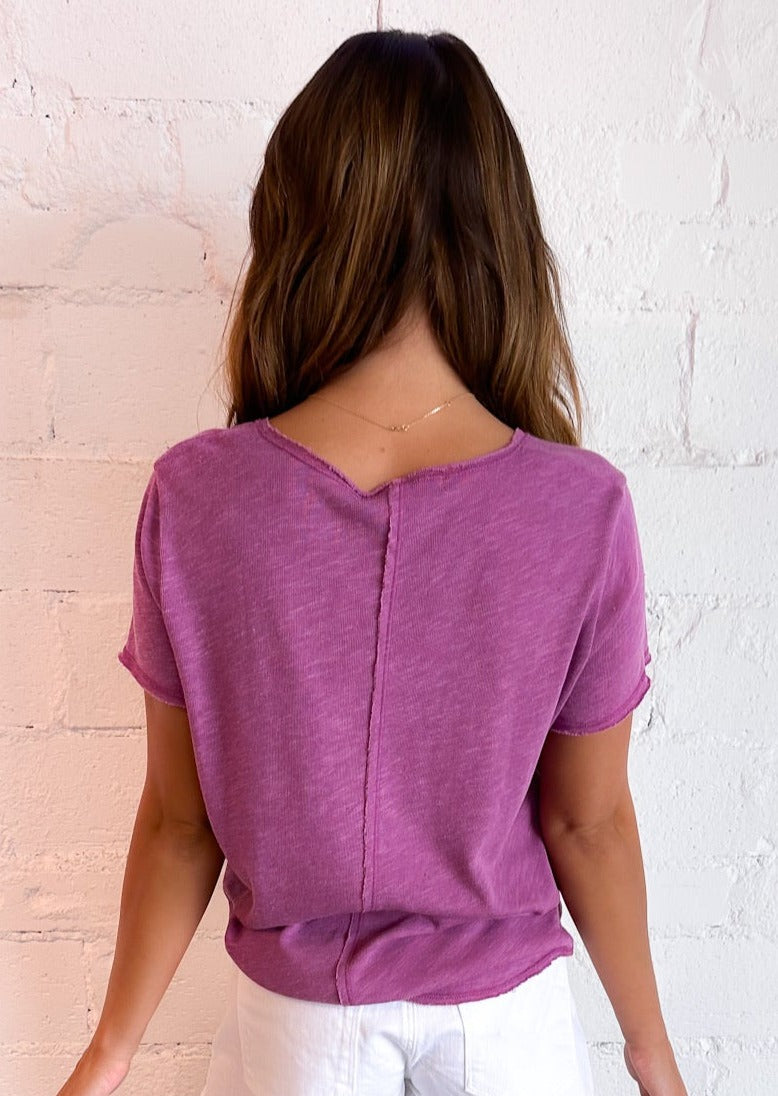 Magenta Wearever Tee, Tops, Project Social T, Adeline, dallas boutique, dallas texas, texas boutique, women's boutique dallas, adeline boutique, dallas boutique, trendy boutique, affordable boutique