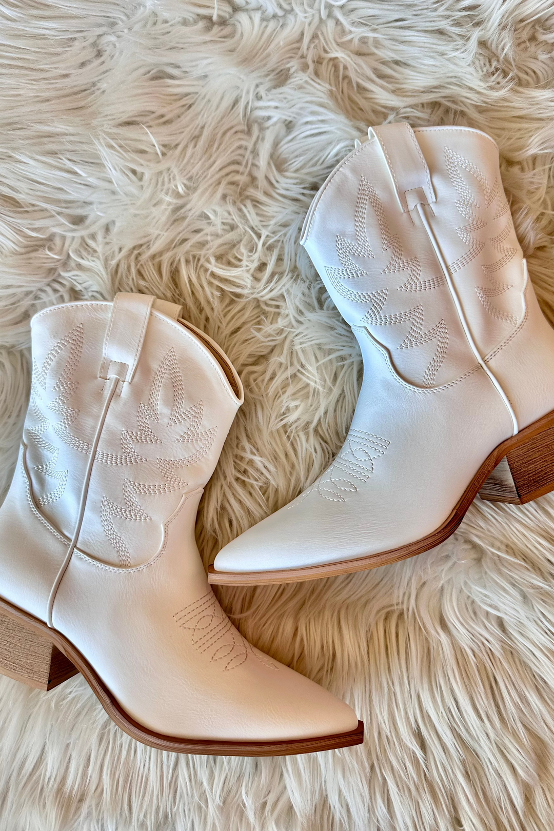 White Claire Boot