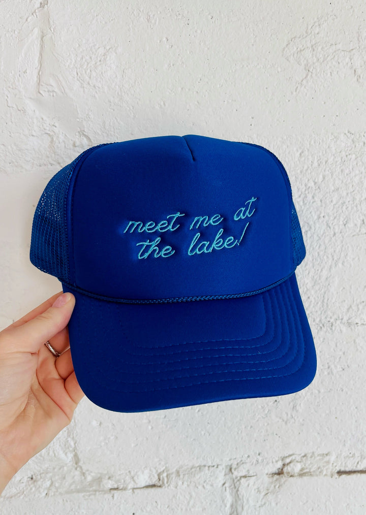 Meet Me at the Lake Trucker Hat