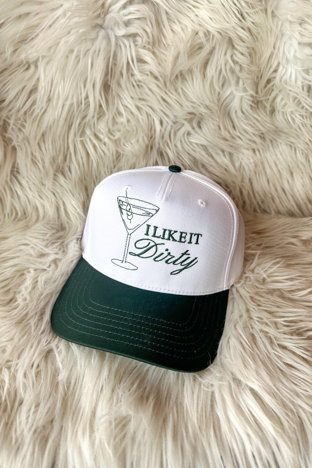 I Like It Dirty Martini Trucker Hat, Hat, Tucker Hat, Accessories, Adeline Boutique, Gift Ideas, Dallas Boutique