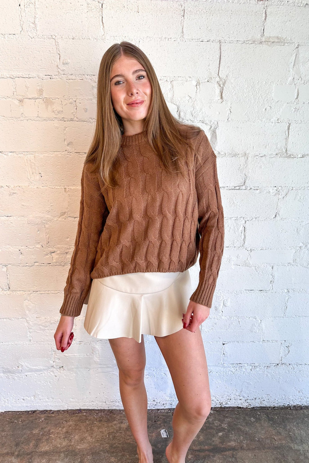 Leather Lush Mini Skort, Mini Skort, Mini Skirt, Skirt, Black Leather Skirt, Fall Outfit, Dallas Boutique, Boutique Clothing 