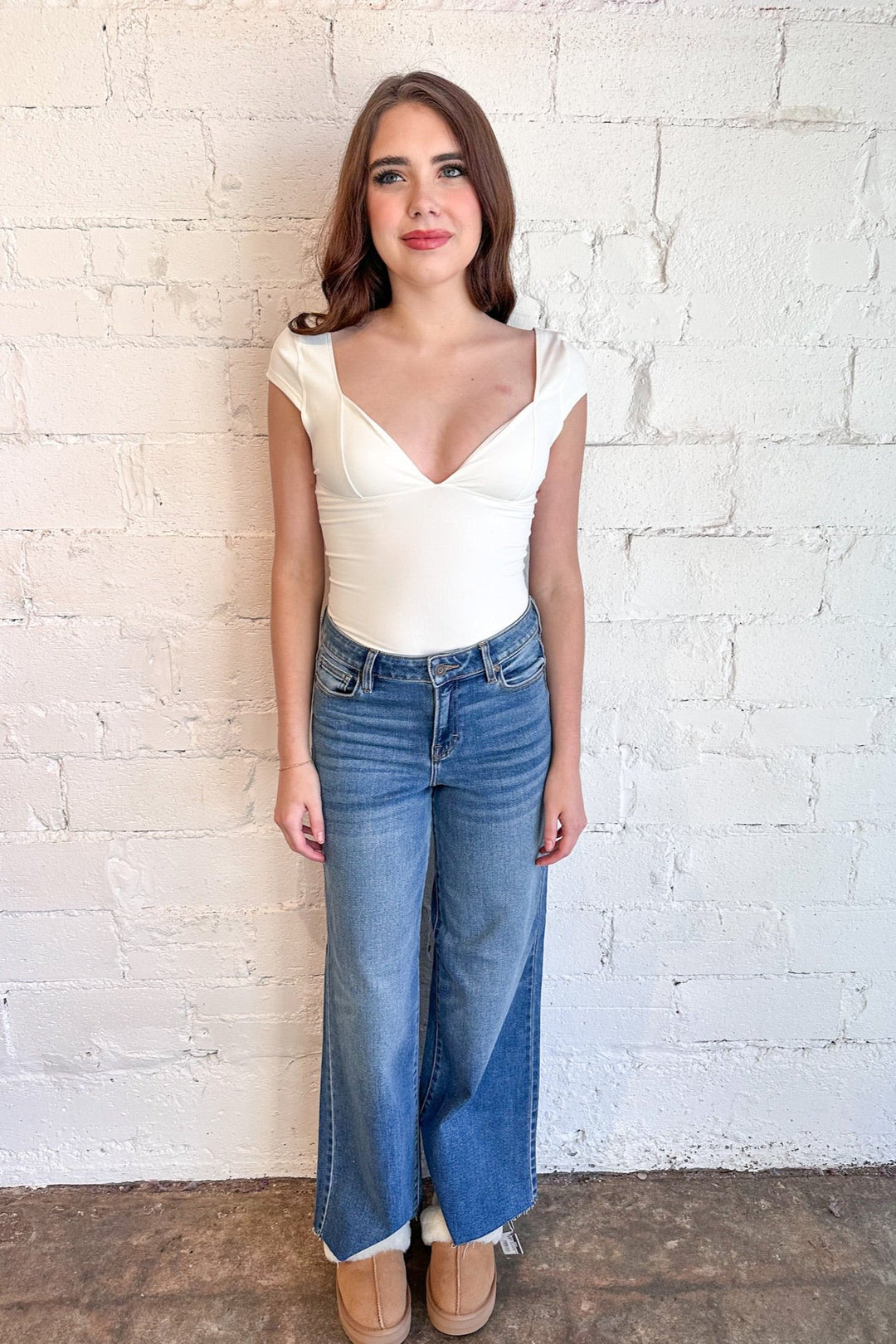 Nori Wide Leg Jeans, Jeans, Denim, Adeline Boutique 