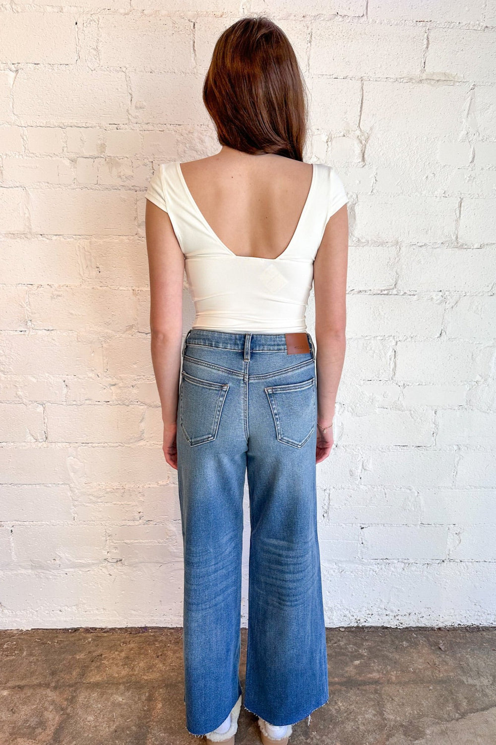 Nori Wide Leg Jeans, Jeans, Denim, Adeline Boutique 