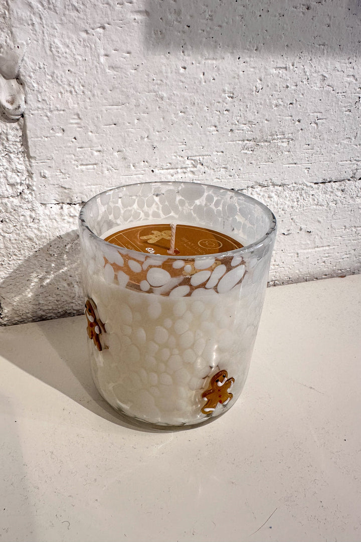 Oh Snap! Gingerbread Man Candle, Gingerbread Candle, Holiday Candle, Adeline Boutique 