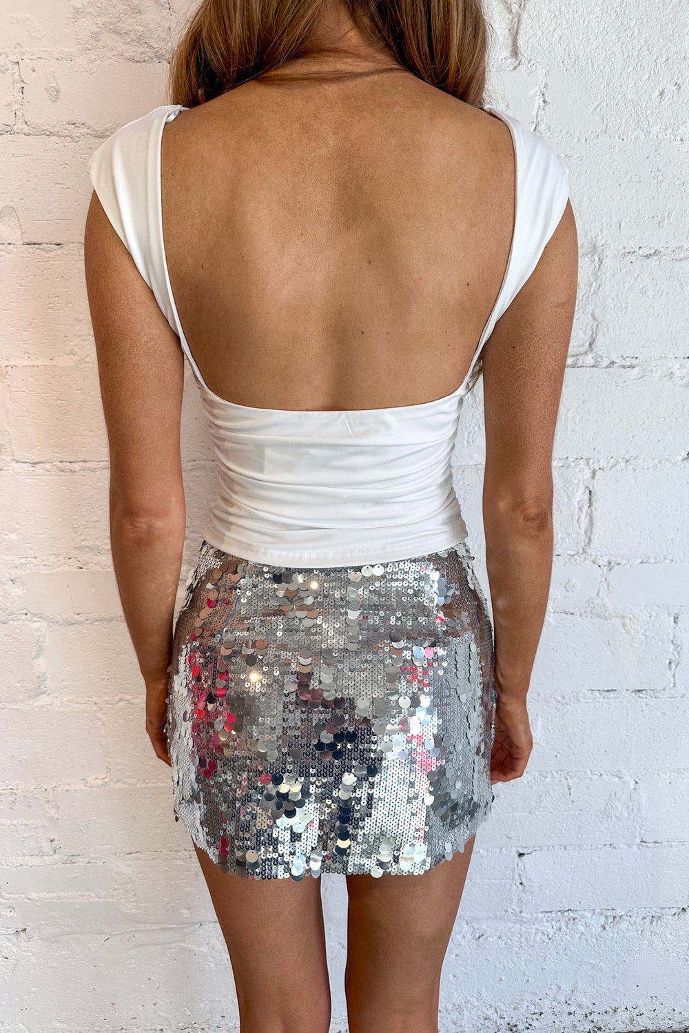 Saturday Night Fever Skirt, Mini Skirt, Sequence Skirt, Adeline Boutique, New Years Outfit 