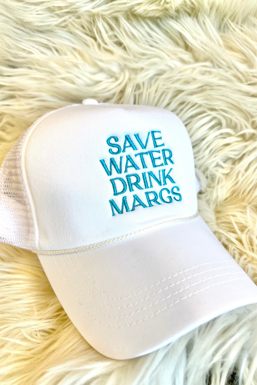 Save Water Drink Margs Trucker Hat, Trucker Hat, Accessories, Hats, Gift Ideas, Adeline Boutique, Dallas Boutique