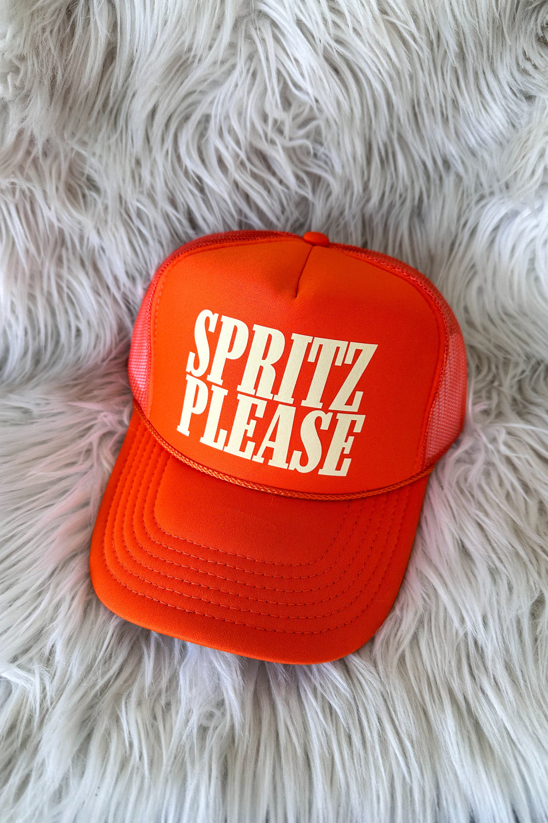 Spritz Please Trucker Hat, Trucker Hat, hats, Adeline Boutique, Dallas Boutique, Boutiques 