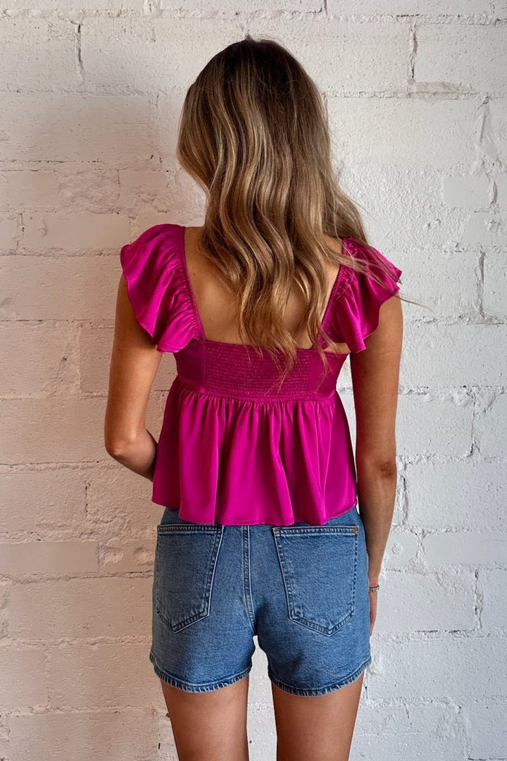 Sweet Raspberry Top, Pink Top, Top, Pink, Womens Boutique, Boutique