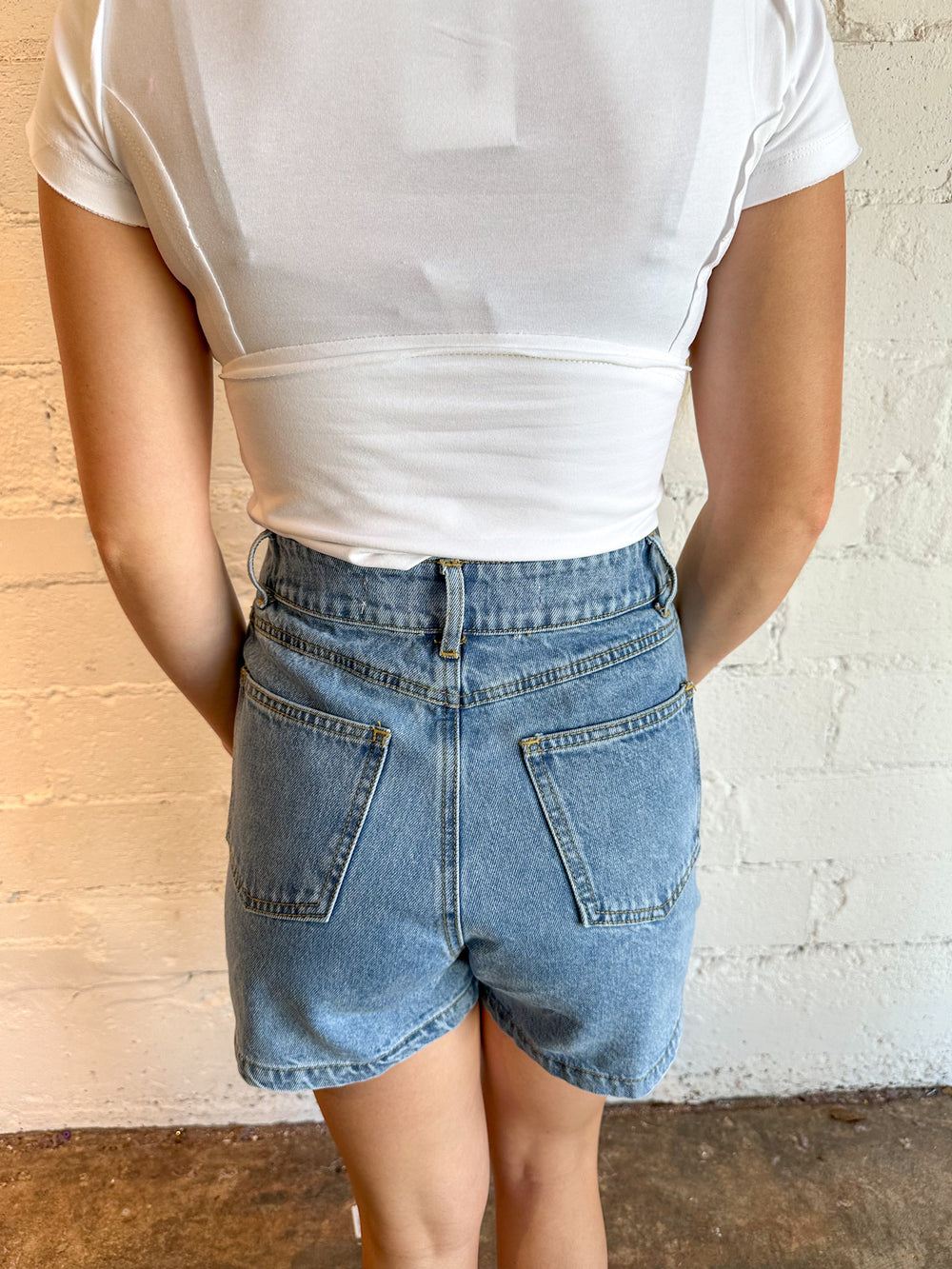 Trendy & Cute Denim Skort