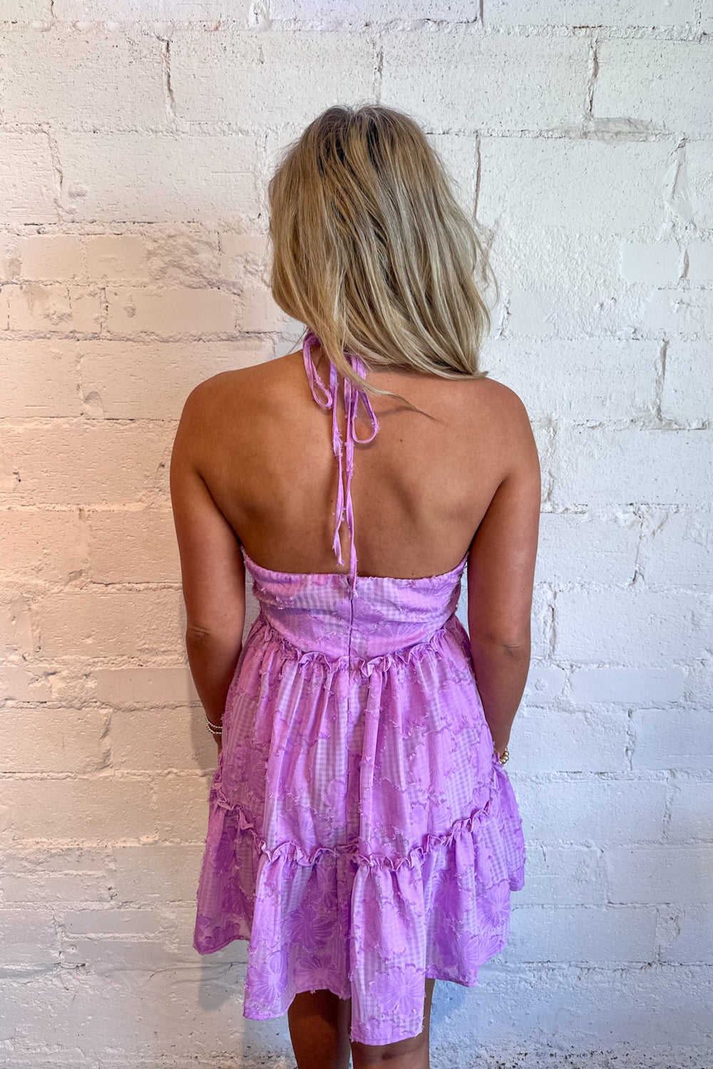 Twilight Bloom Halter Mini Dress, Halter Dress, Spring and Summer Dresses, Adeline Boutique, Dallas Boutique, Boutique Dresses