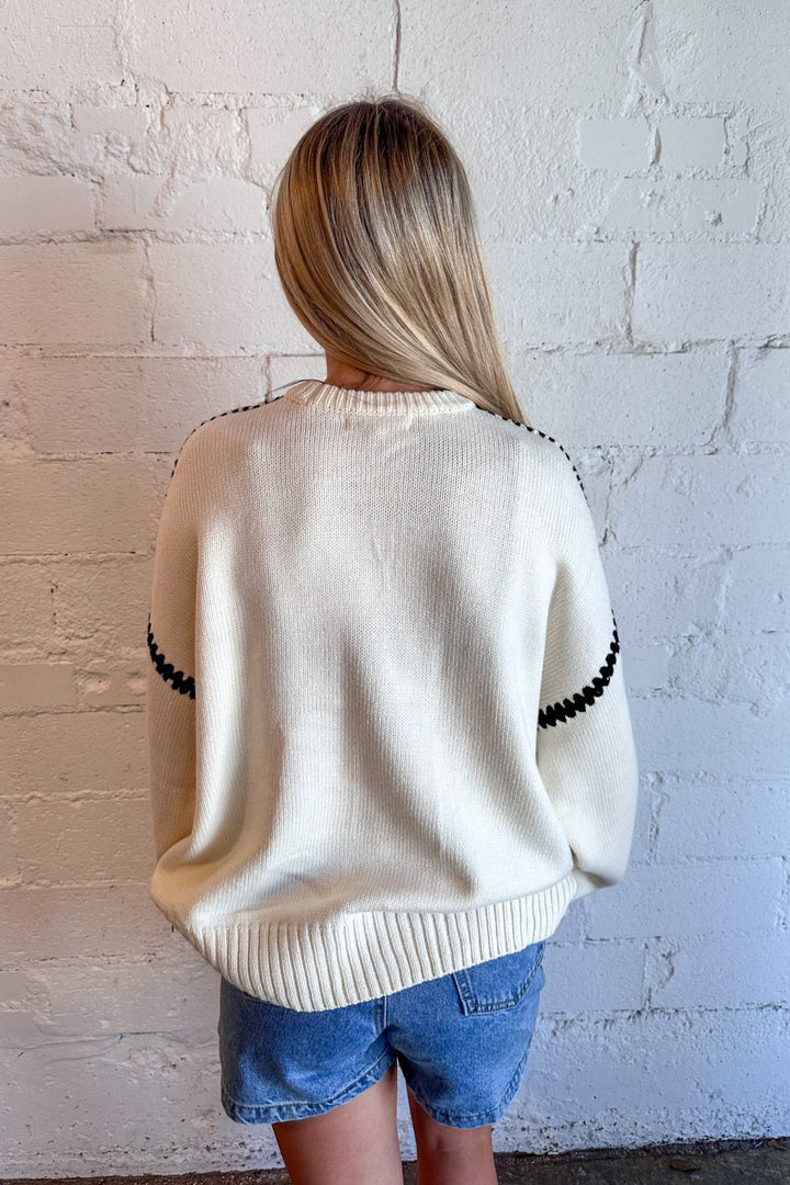 Sweater, Oversized Sweater, Thick Sweater, Dallas Boutique 