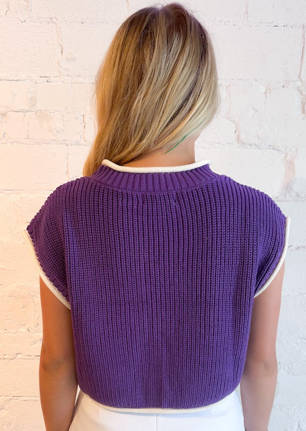 totally cozy top, gameday top, sweater top, purple top, adeline, adeline boutique, sweater, top, tops